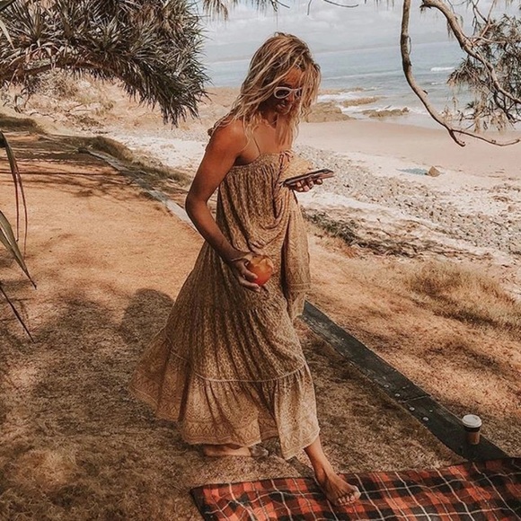 Raw Hem Clohing Dresses & Skirts - Restocking 💕Boho Gypsy Leopard Dress